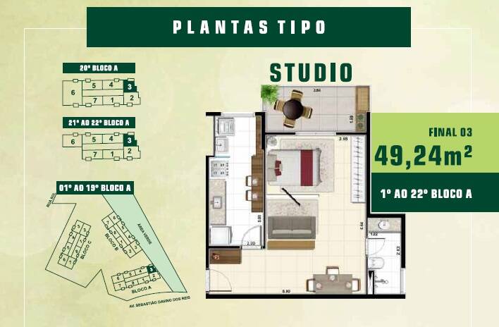 #585 - Apartamento para Venda em Barueri - SP