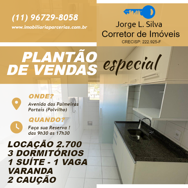 #468 - Apartamento para Venda em Cajamar - SP