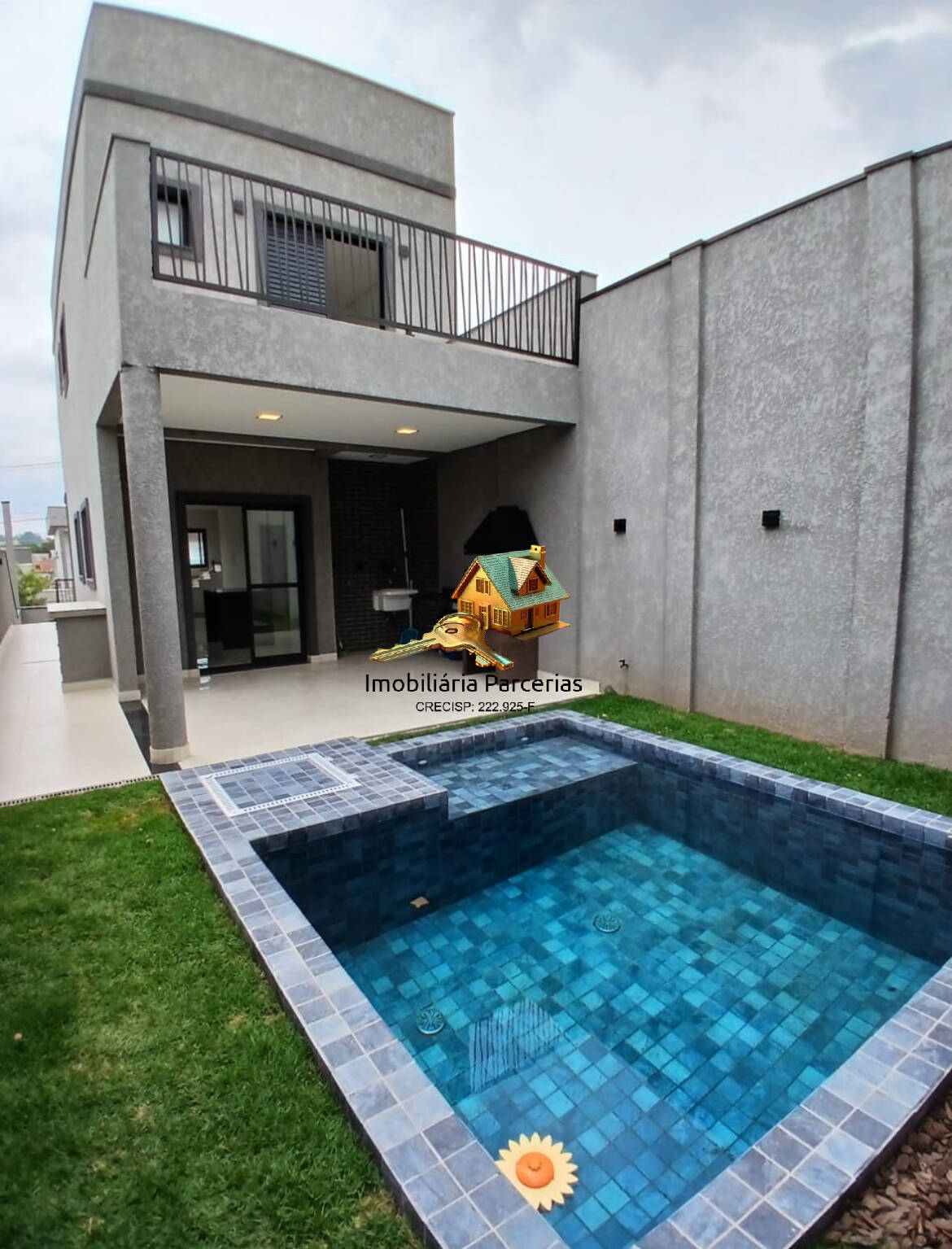 3 Dorms 1 Suíte com terraço, Piscina e Espaço Gourmet Nova Jaguari !