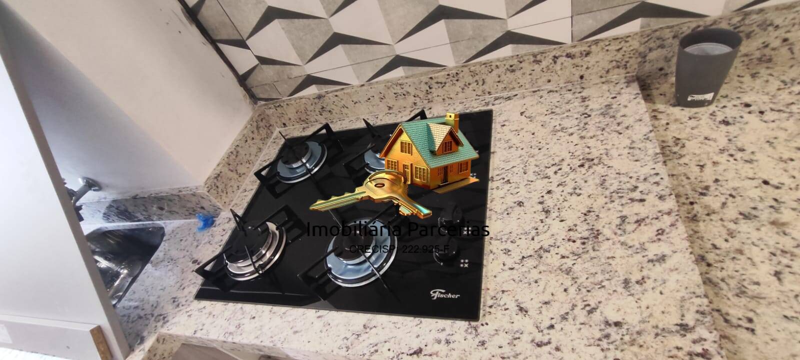Belissimo Apartamento com 49m2  todo em gesso 2 Dormitórios Polvilho !