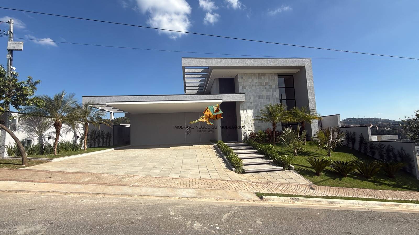 Linda casa inteligente com alexa integrada 500m² - Cond. Villas do Jaguari